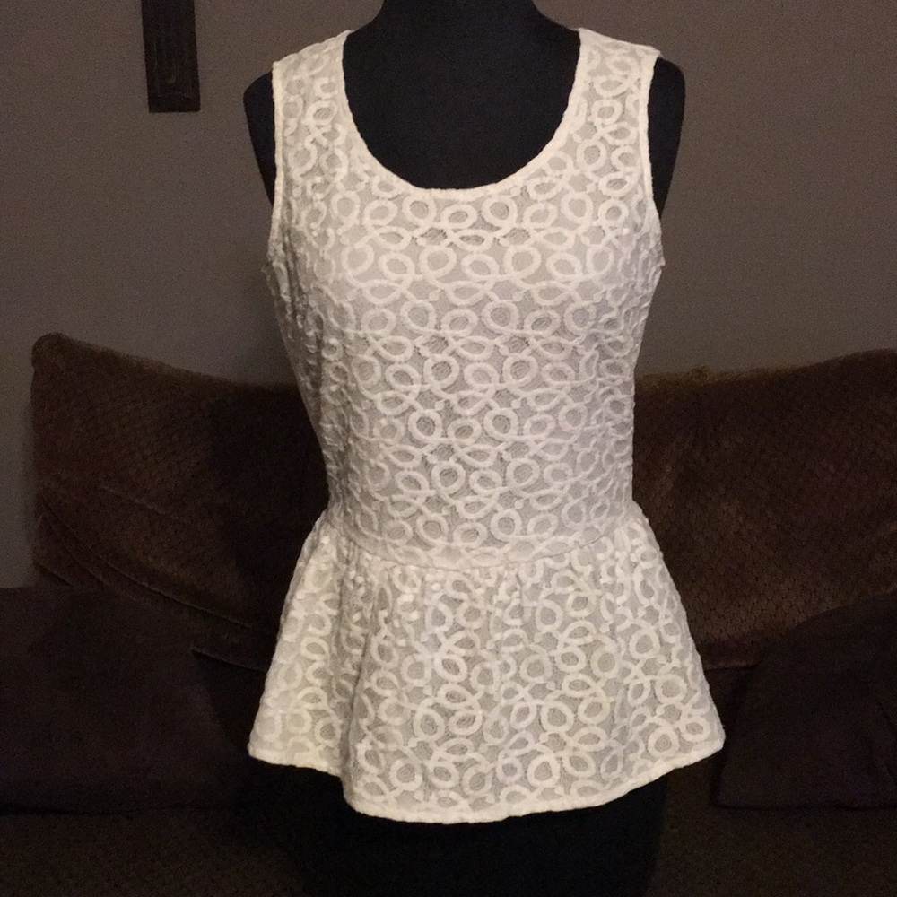 Romeo & Juliet Couture Peplum Top